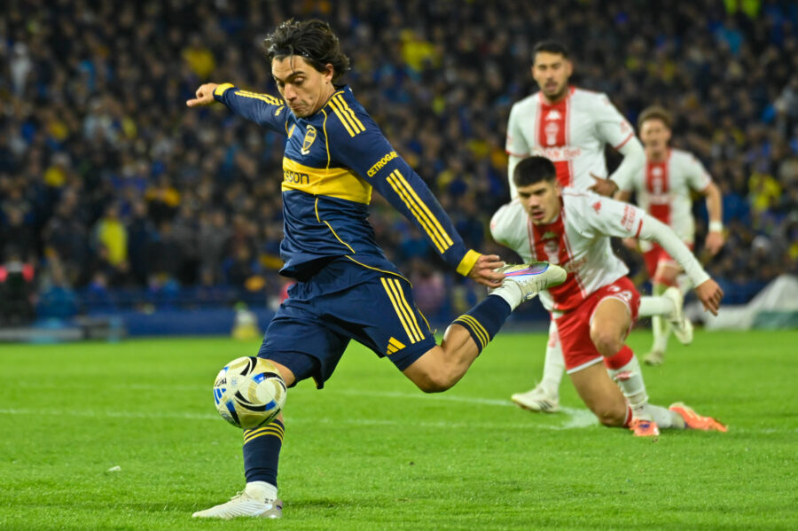 Exequiel Zeballos talento del Boca Juniors
