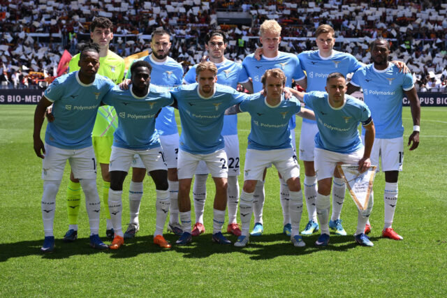Foto Lazio prima del derby