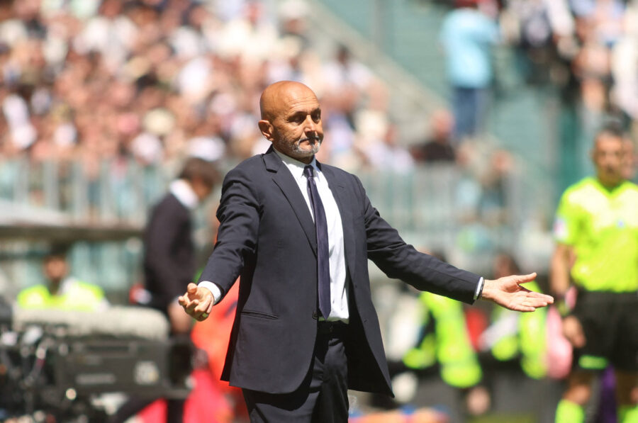 Luciano Spalletti durante Juventus-Fiorentina