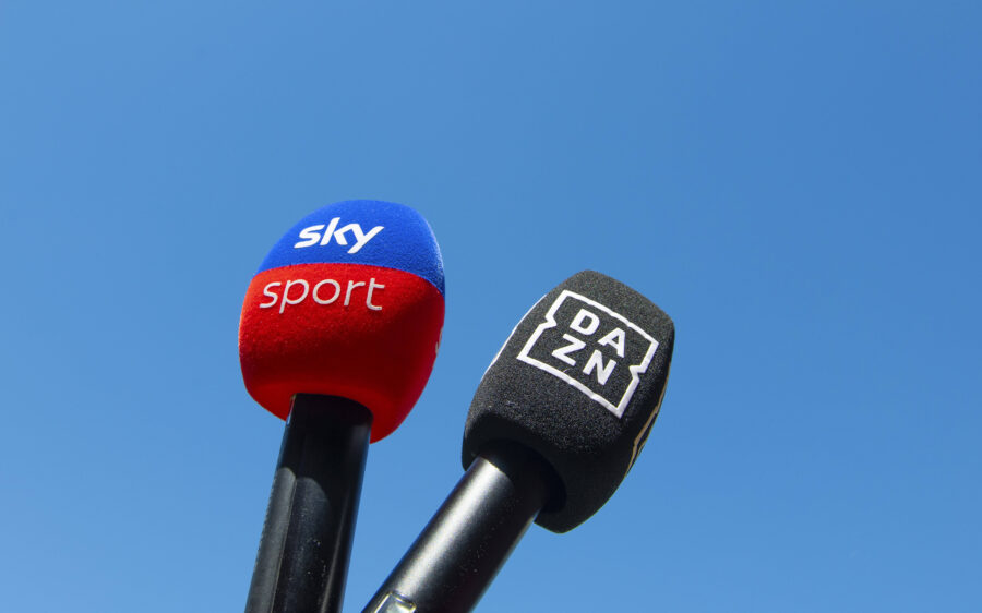 Microfoni Sky e DAZN