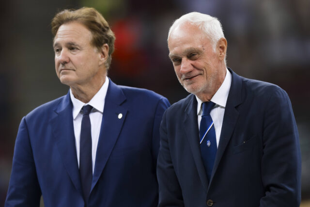 Antonio Percassi e Stephen Pagliuca Atalanta