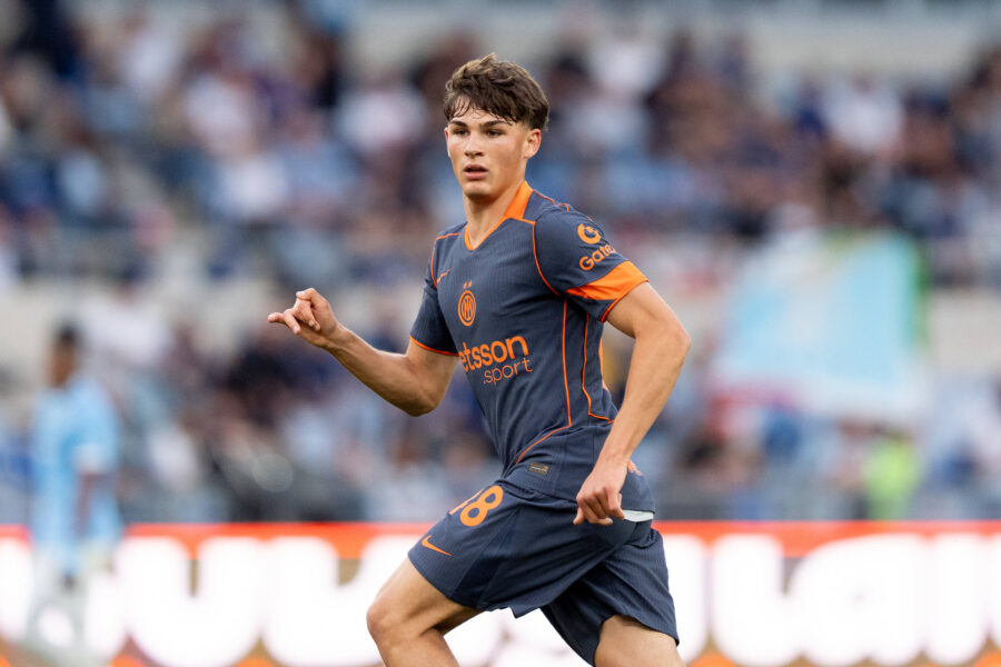 Mattia Mosconi giovane talento dell'Inter