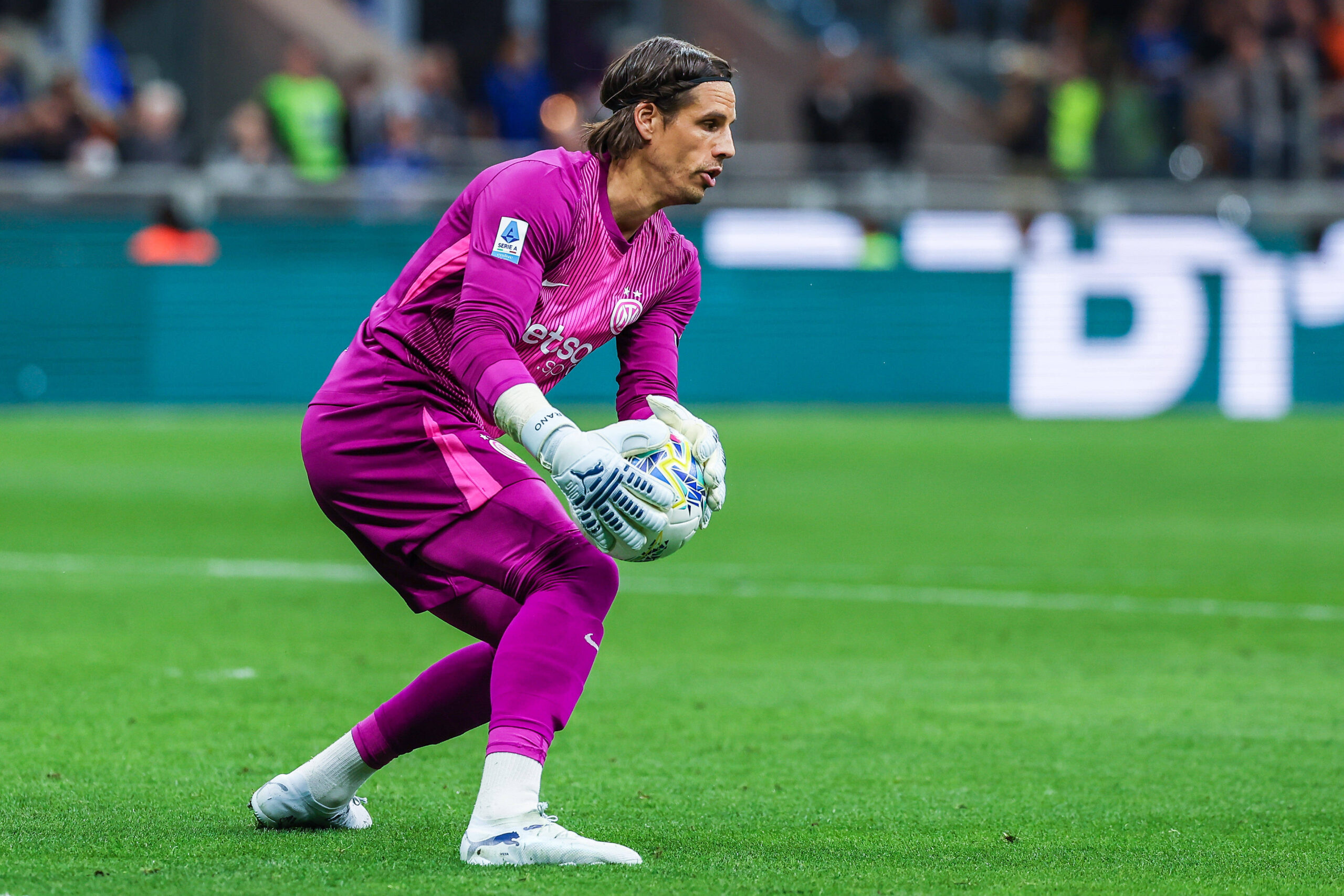 Yann Sommer durante una partita con l'Inter