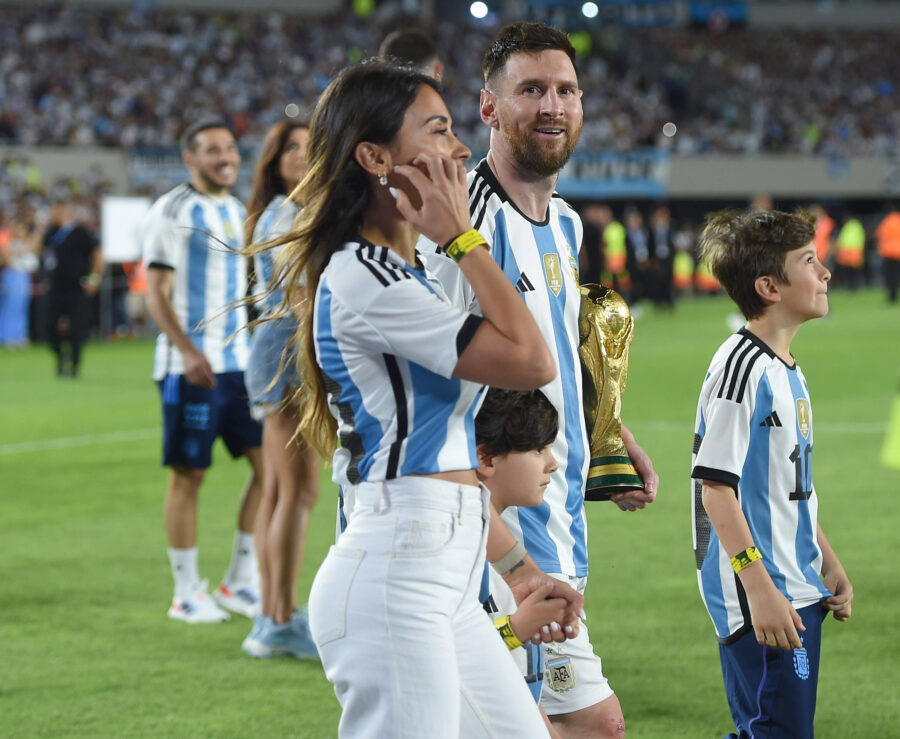 Messi e Antonela Roccuzzo