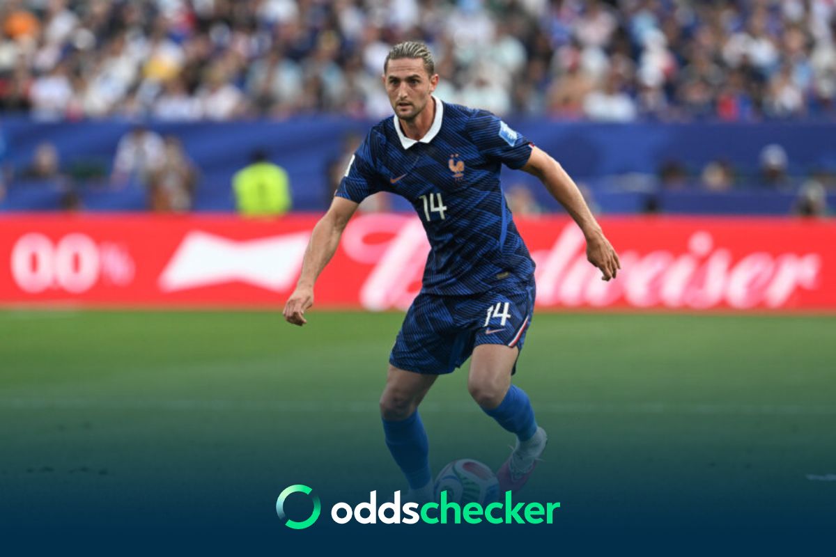 Rabiot in azione con la Francia