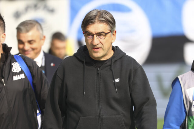 Ivan Juric vicino alla panchina del Monza