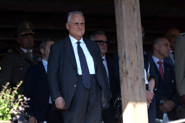 claudio lotito presidente della Lazio