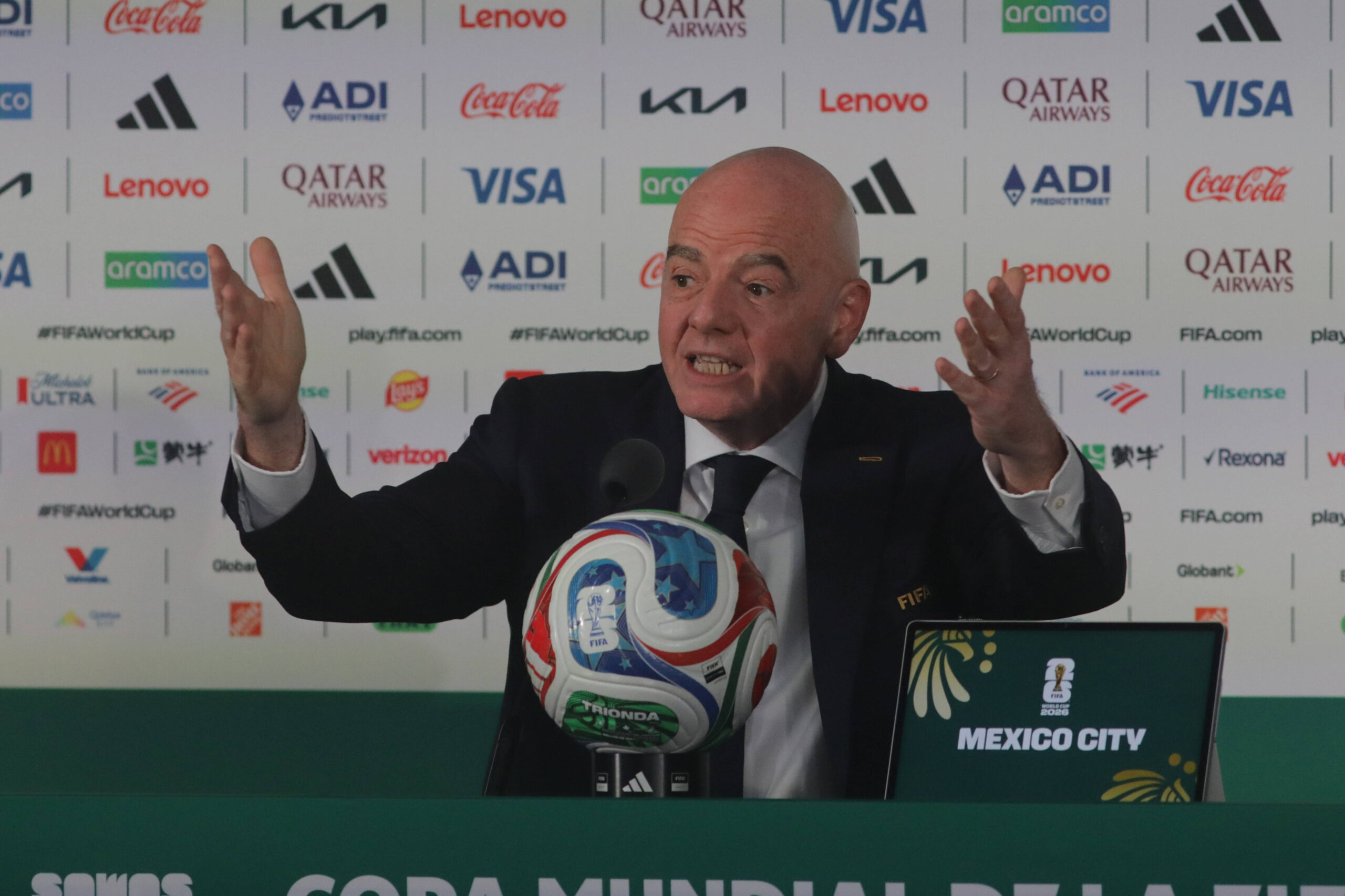 Gianni Infantino, presidente della Fifa