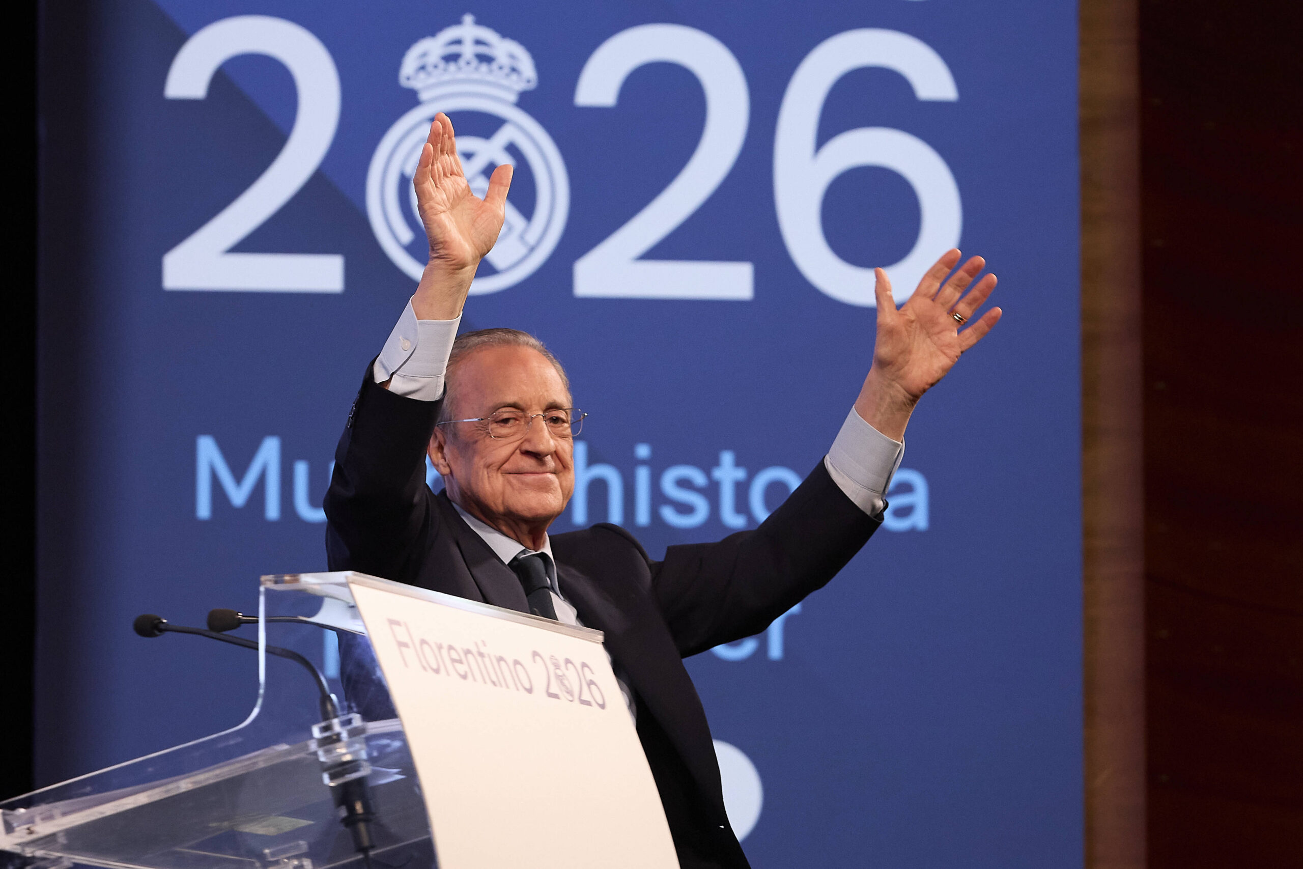 florentino perez presidente del real madrid