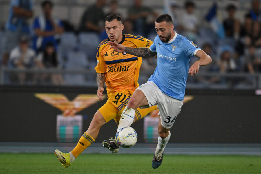 Mario Gila in Lazio-Pisa