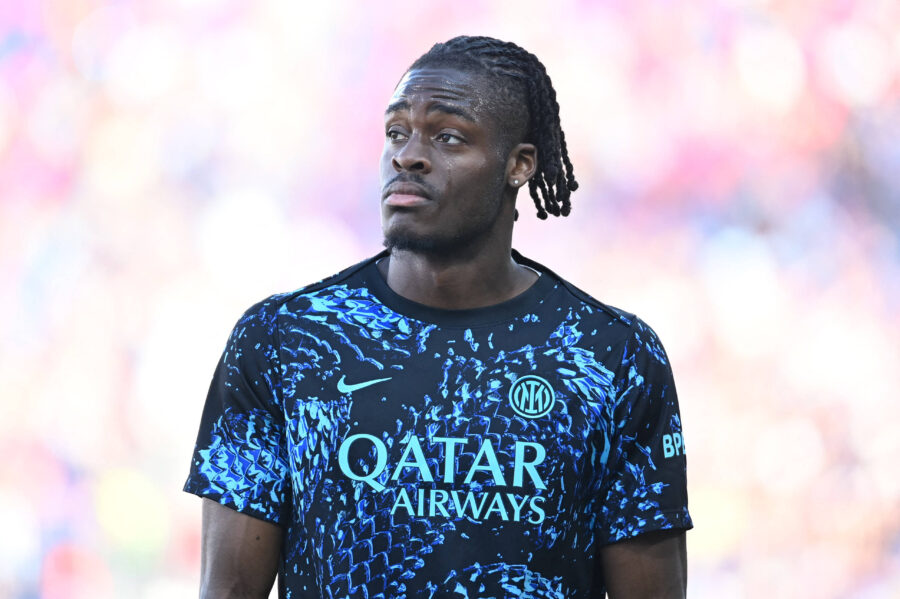 Bisseck prima di Bologna-Inter