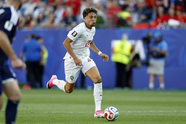 El Aynaoui in azione con il Marocco