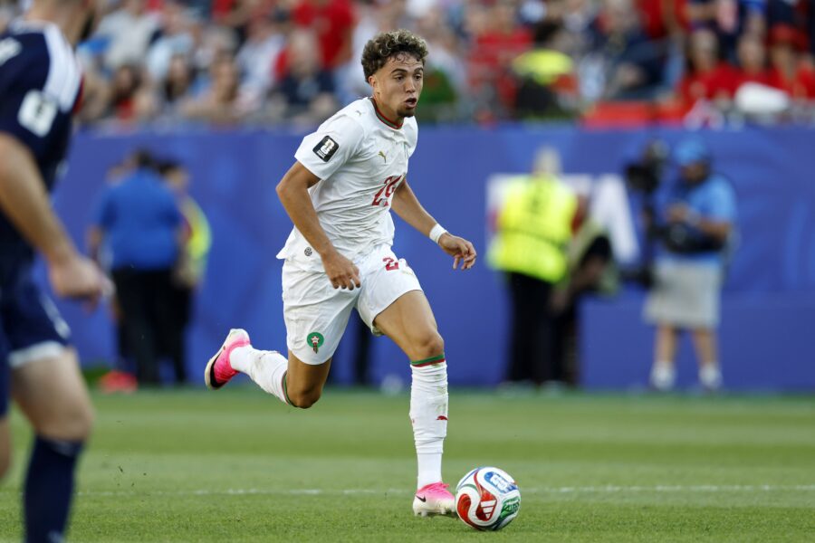 El Aynaoui in azione con il Marocco