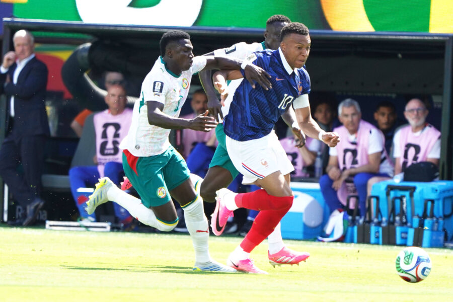 Mbappe in Francia-Senegal
