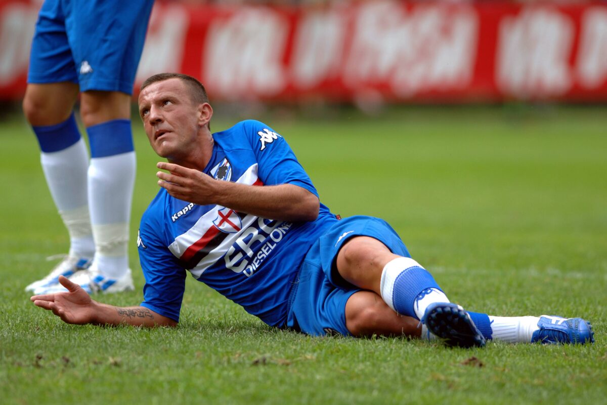 Francesco Flachi ai tempi della Sampdoria