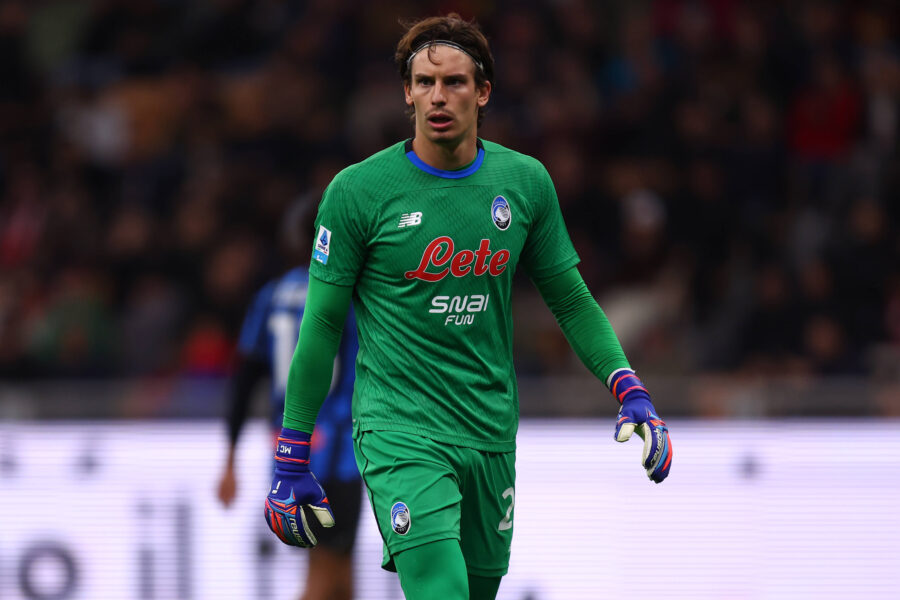 Marco Carnesecchi portiere dell'Atalanta