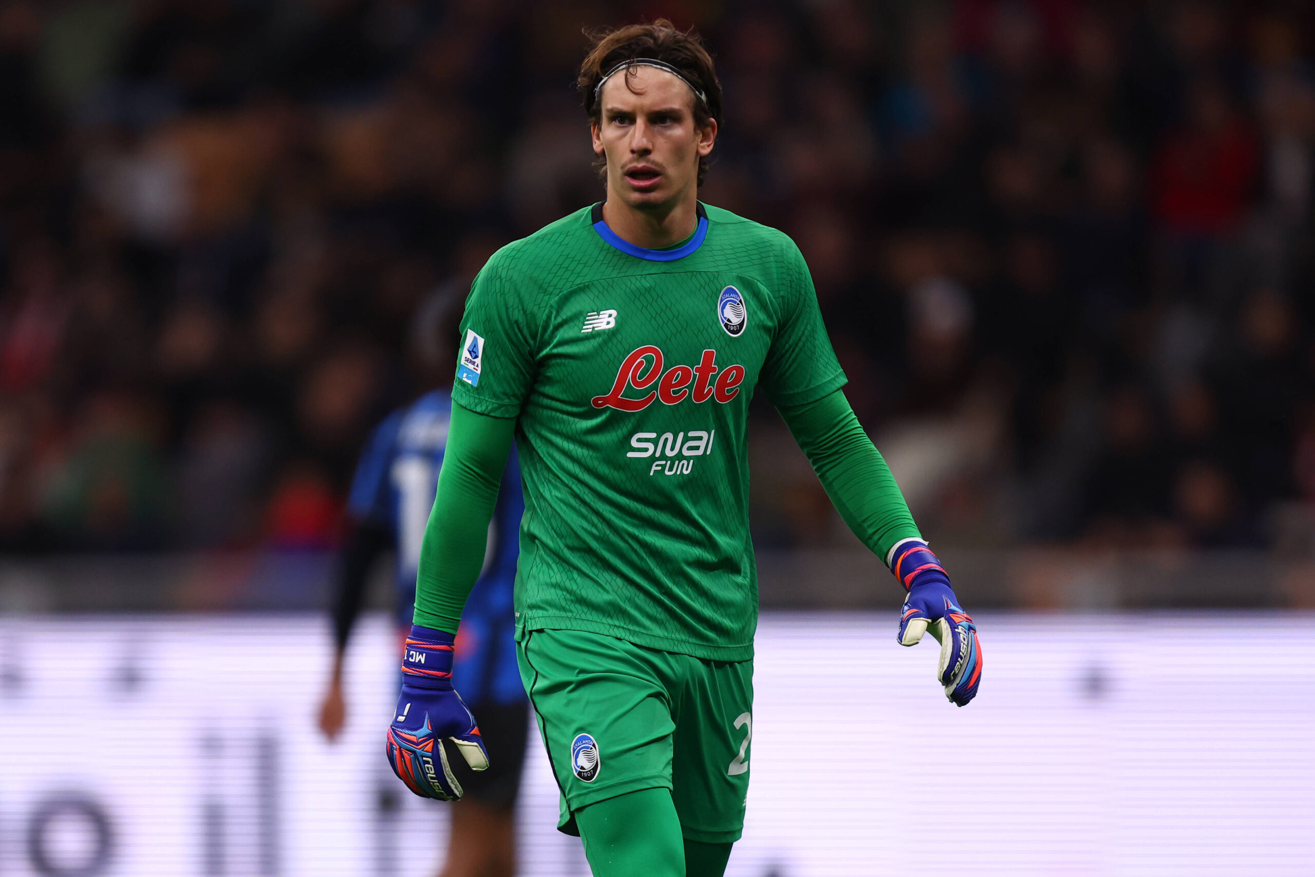 Marco Carnesecchi portiere dell'Atalanta