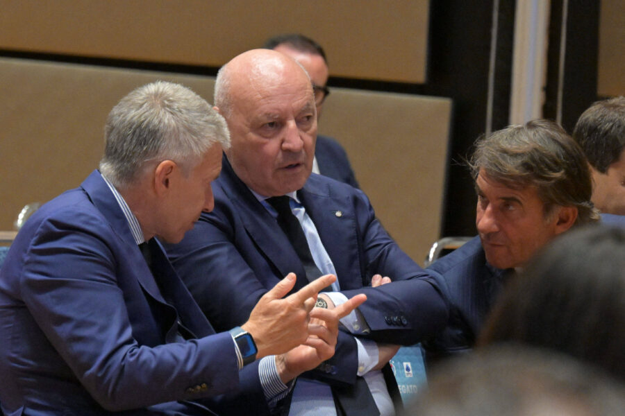 Giuseppe Marotta a colloquio con Giovanni Carnevali,