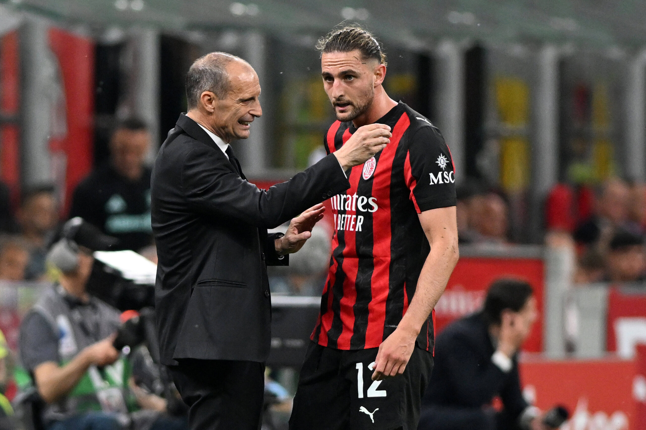 Allegri e Rabiot