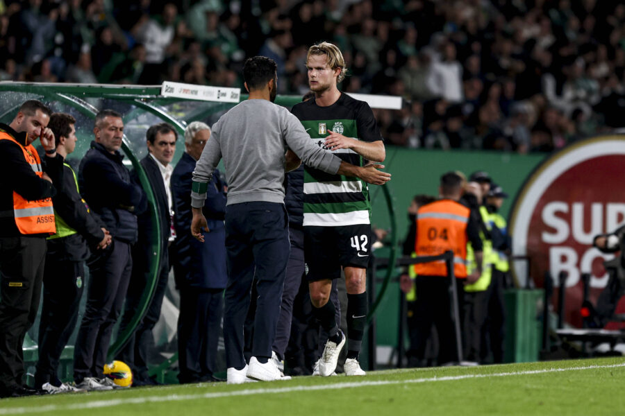 Morten Hjulmand e Amorim