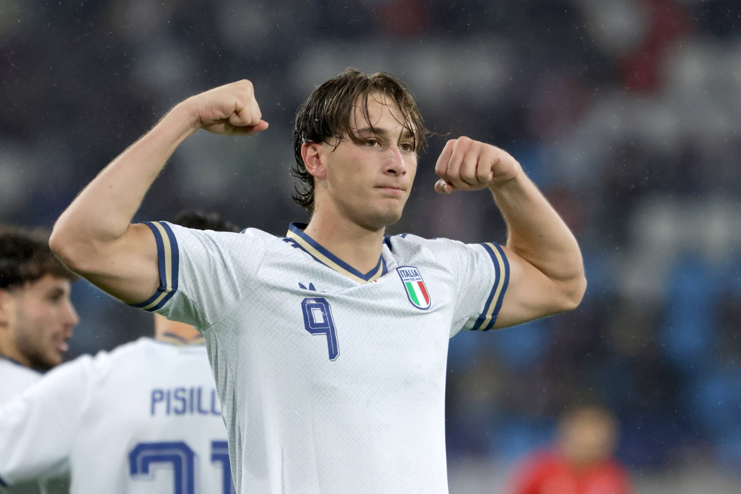 PIO ESPOSITO in gol con l'Italia