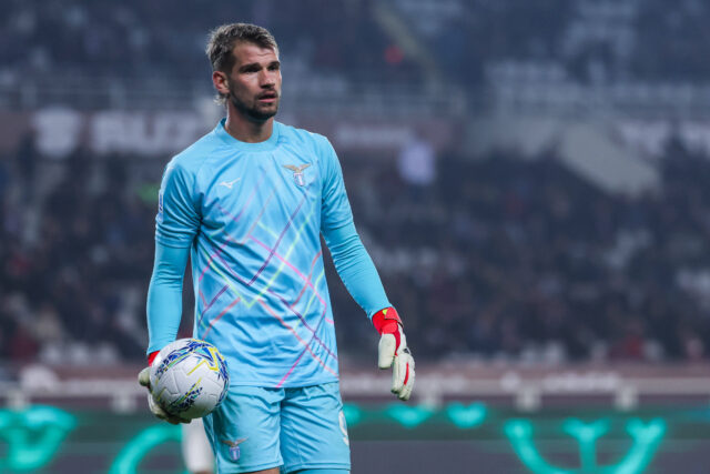 Ivan Provedel in uscita dalla Lazio