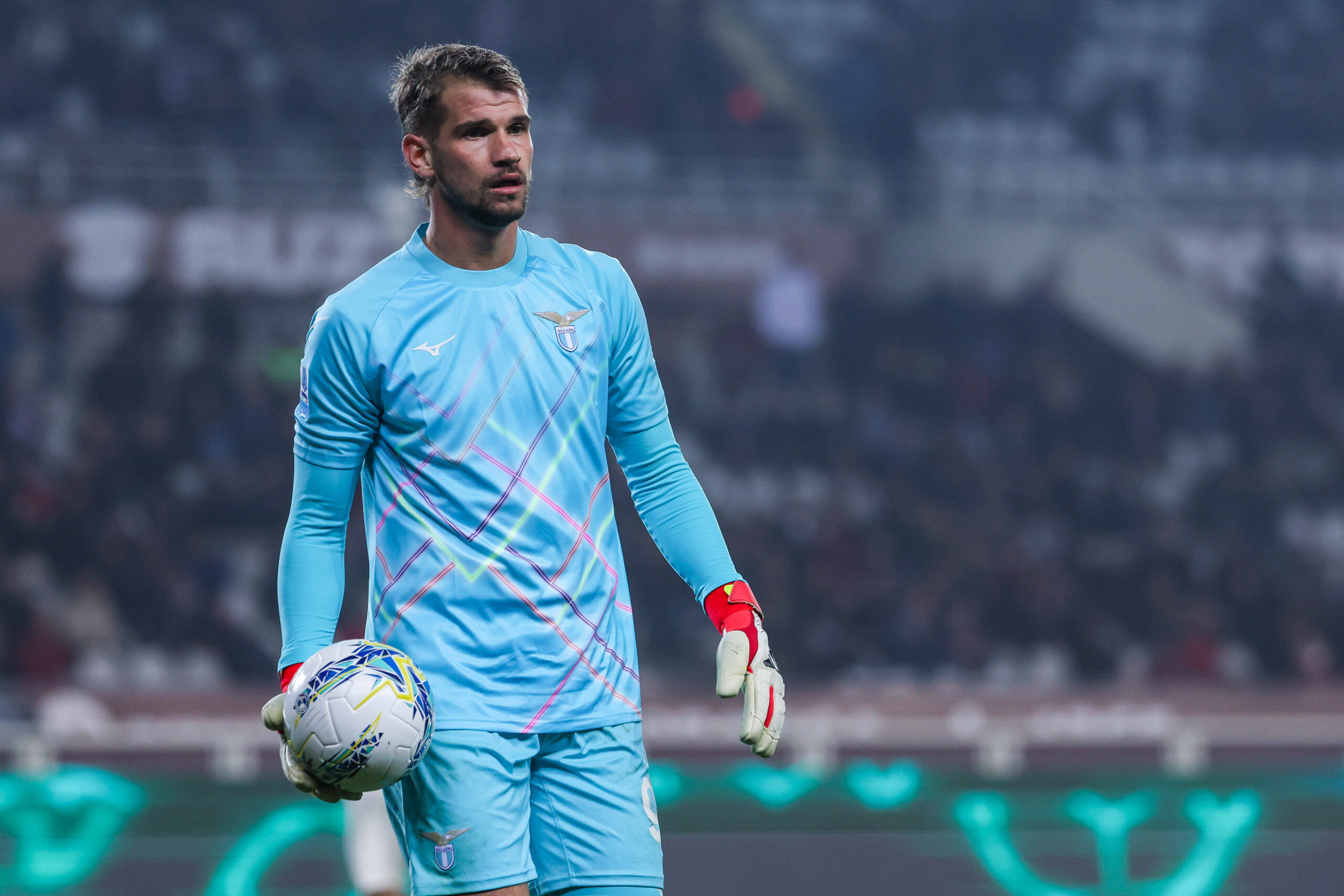 Ivan Provedel in uscita dalla Lazio