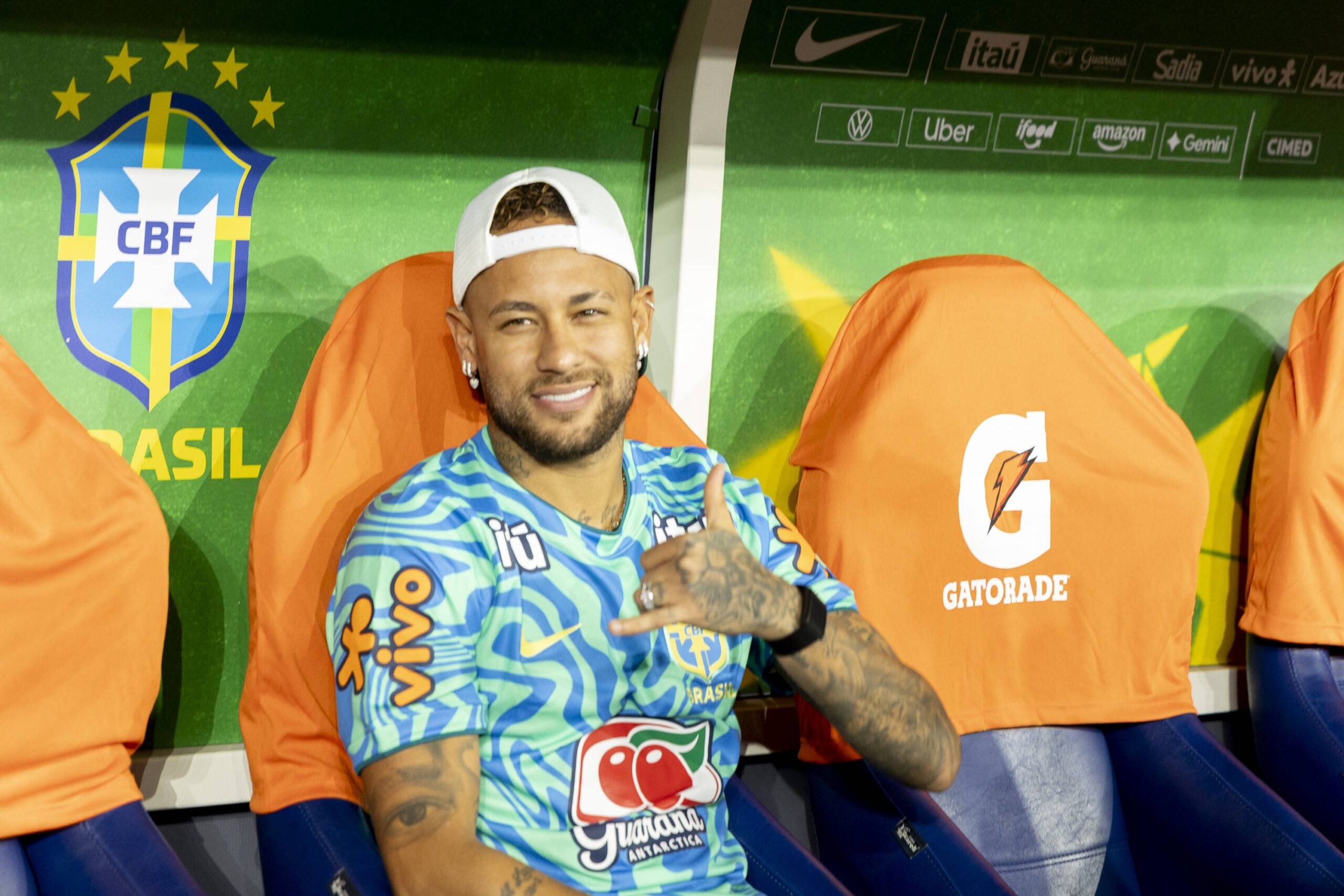 Neymar giocatore del Brasile