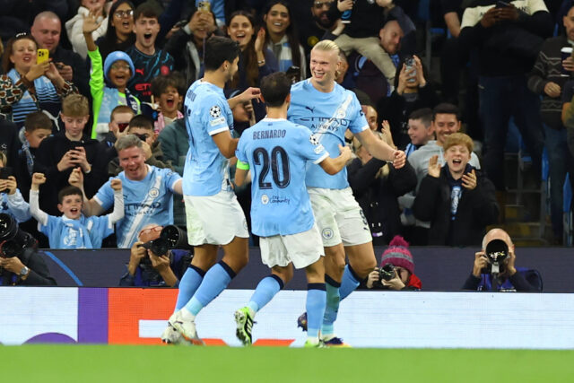Giocatori del Manchester City