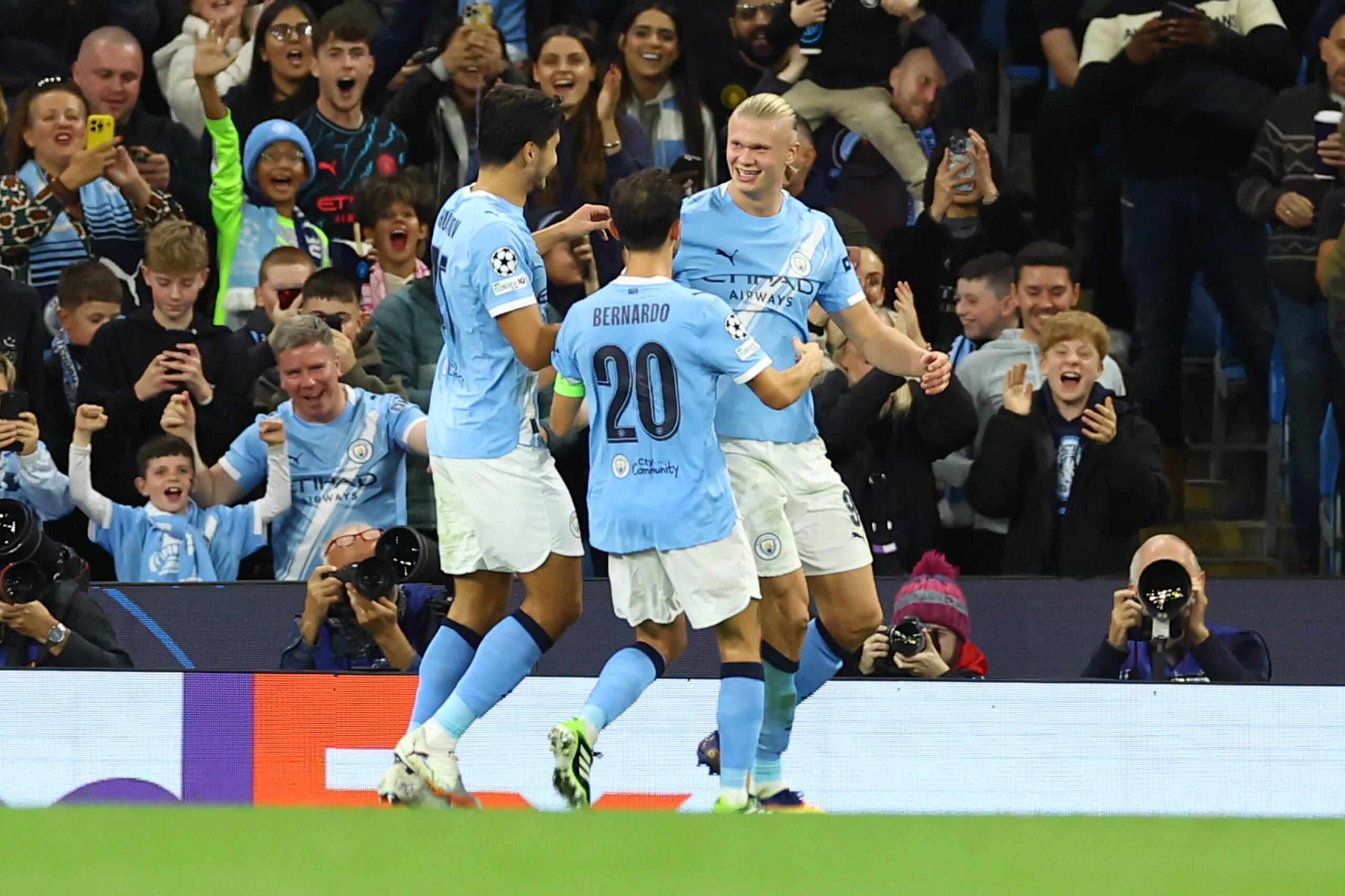 Giocatori del Manchester City