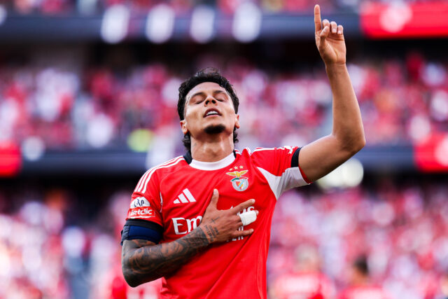 Richard Rios centrocampista del Benfica