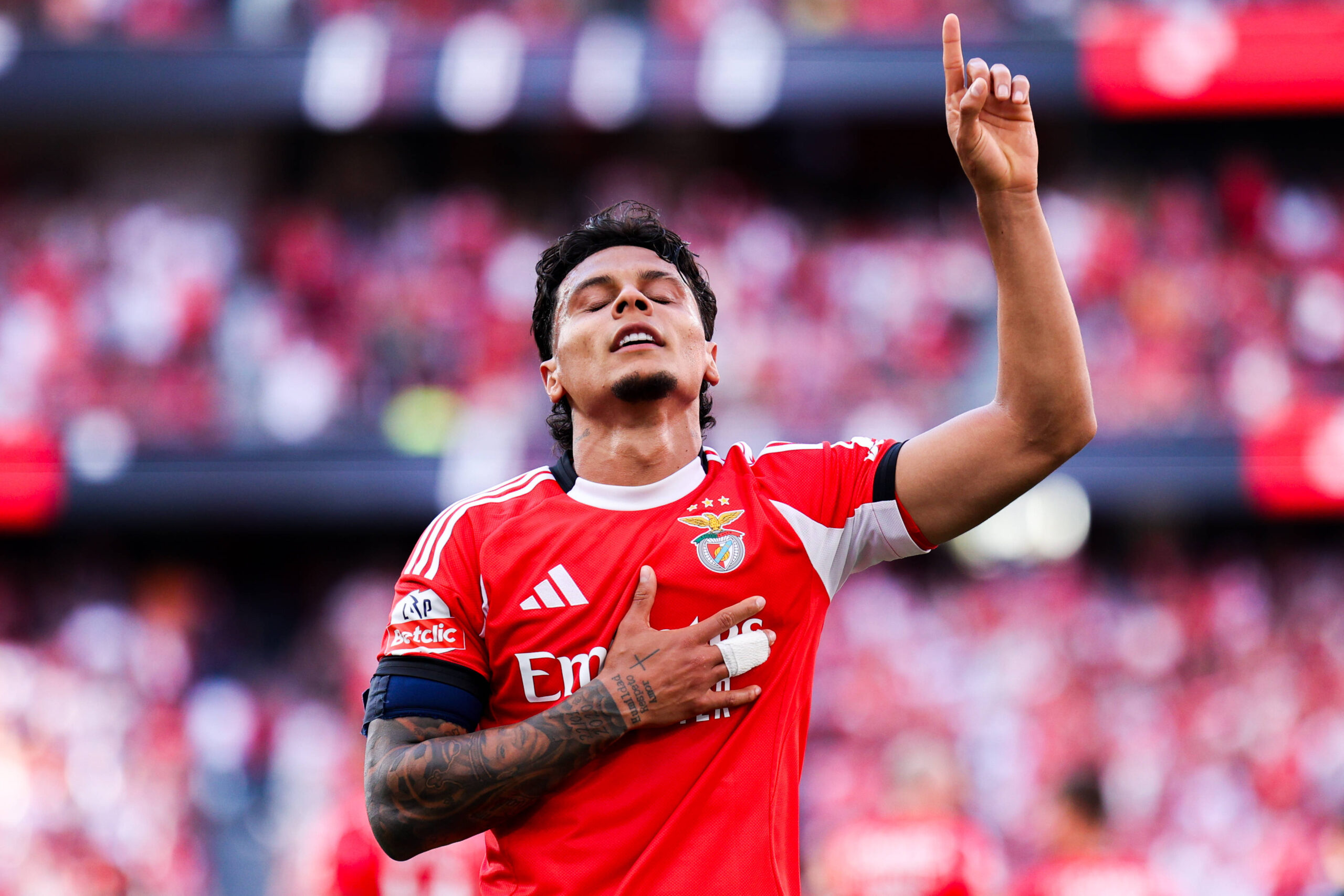 Richard Rios centrocampista del Benfica