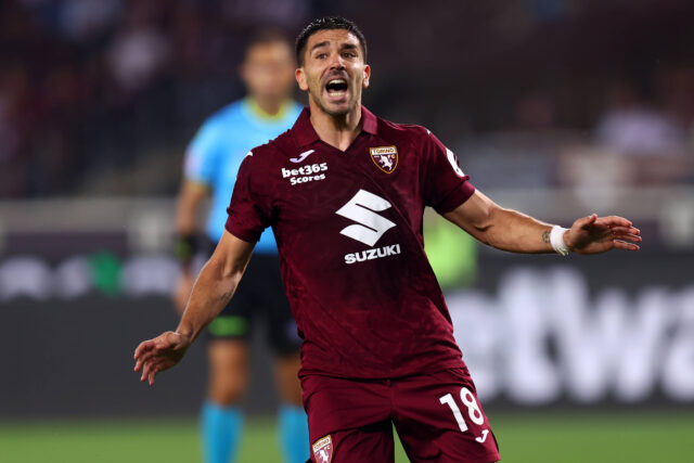Simeone durante Torino-Juventus