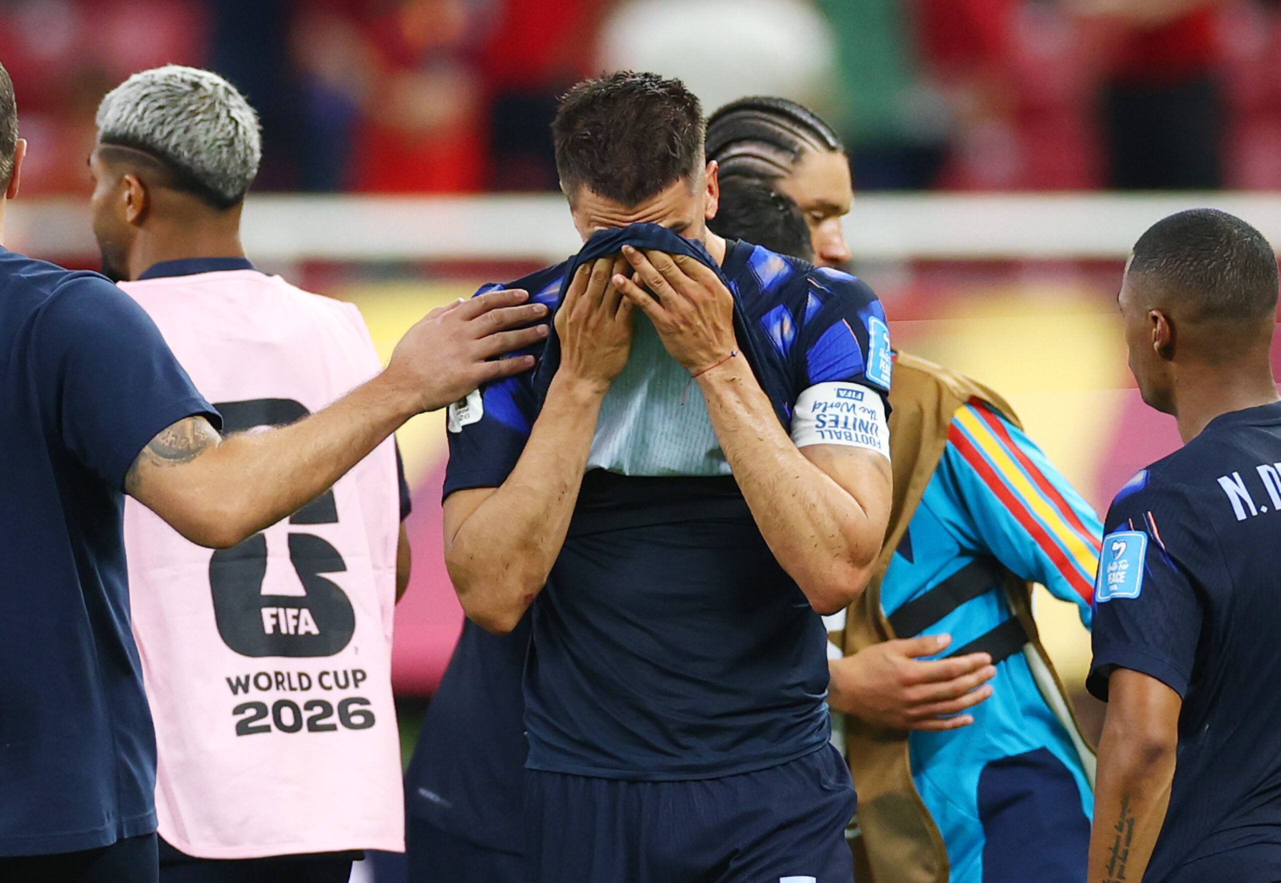 Bentancur in lacrime