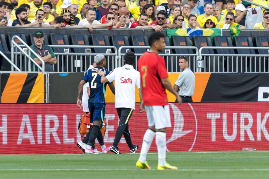 Infortunio per Wesley con il Brasile