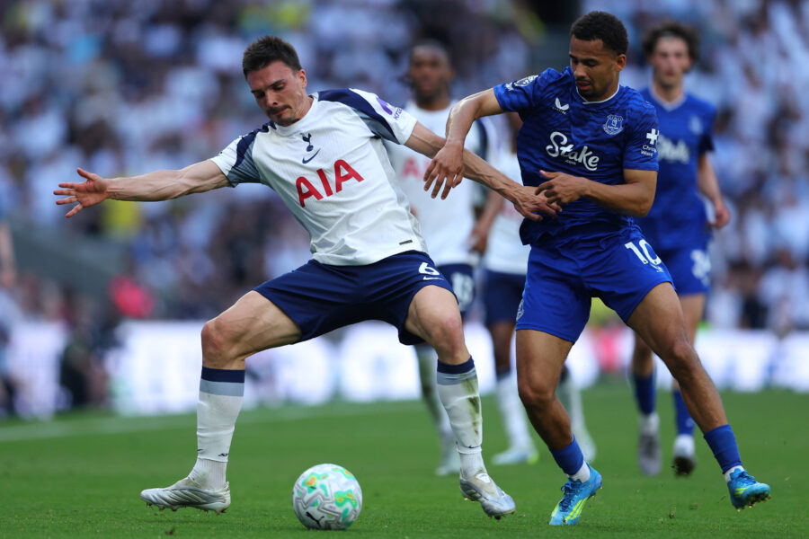Palhinha in azione con il Tottenham