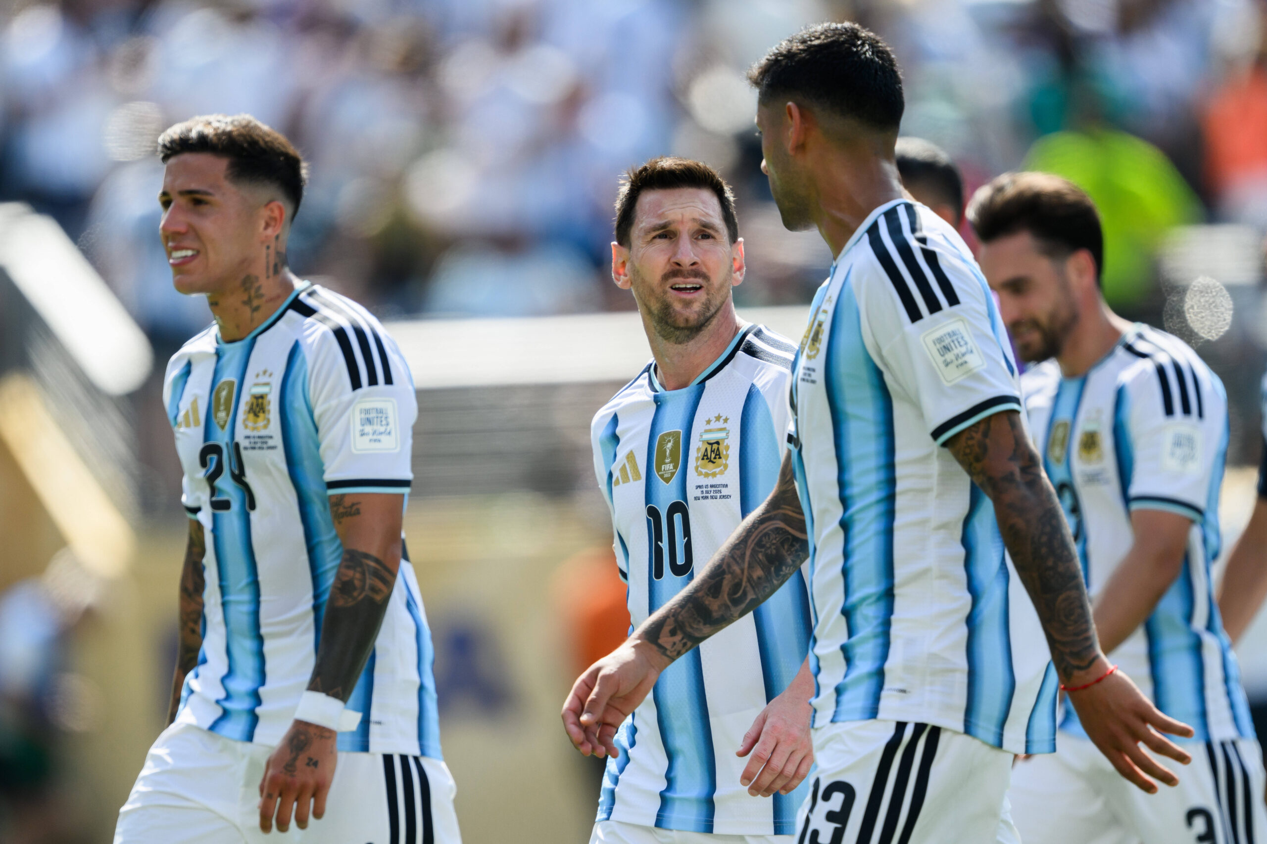 Giocatori dell'Argentina