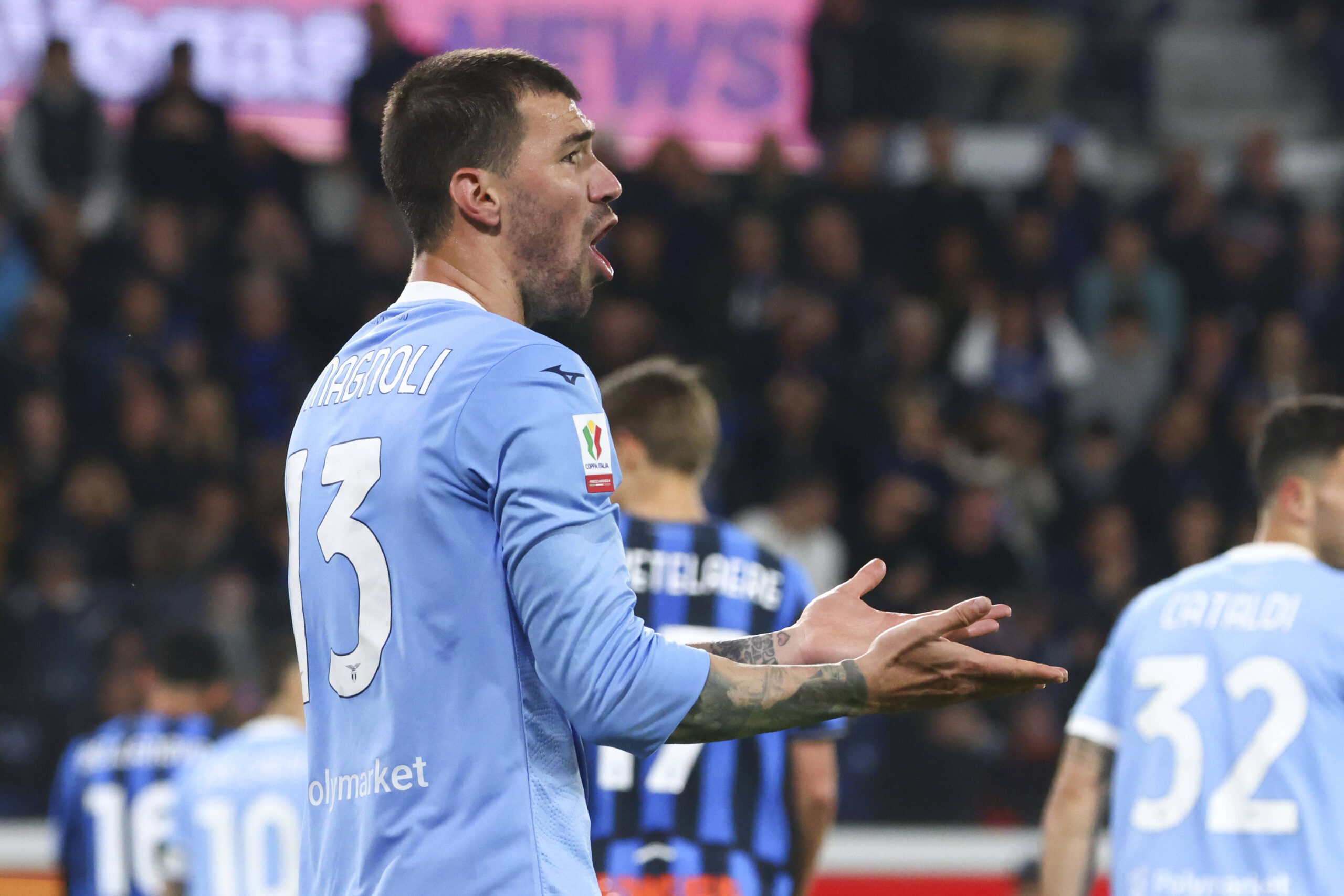 alessio romagnoli difensore della Lazio