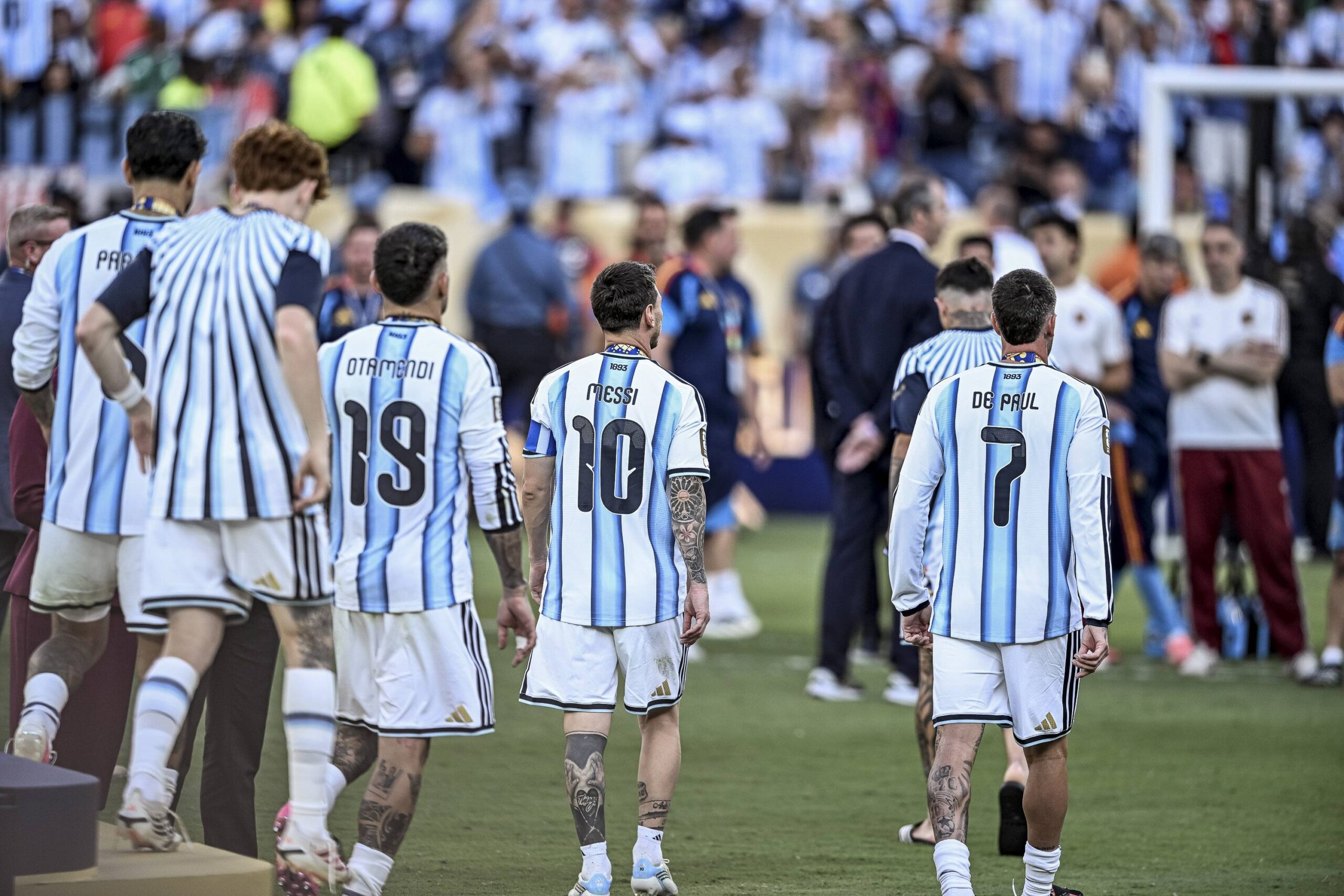 Solo un giocatore dell'Argentina ha "rispettato" la Spagna