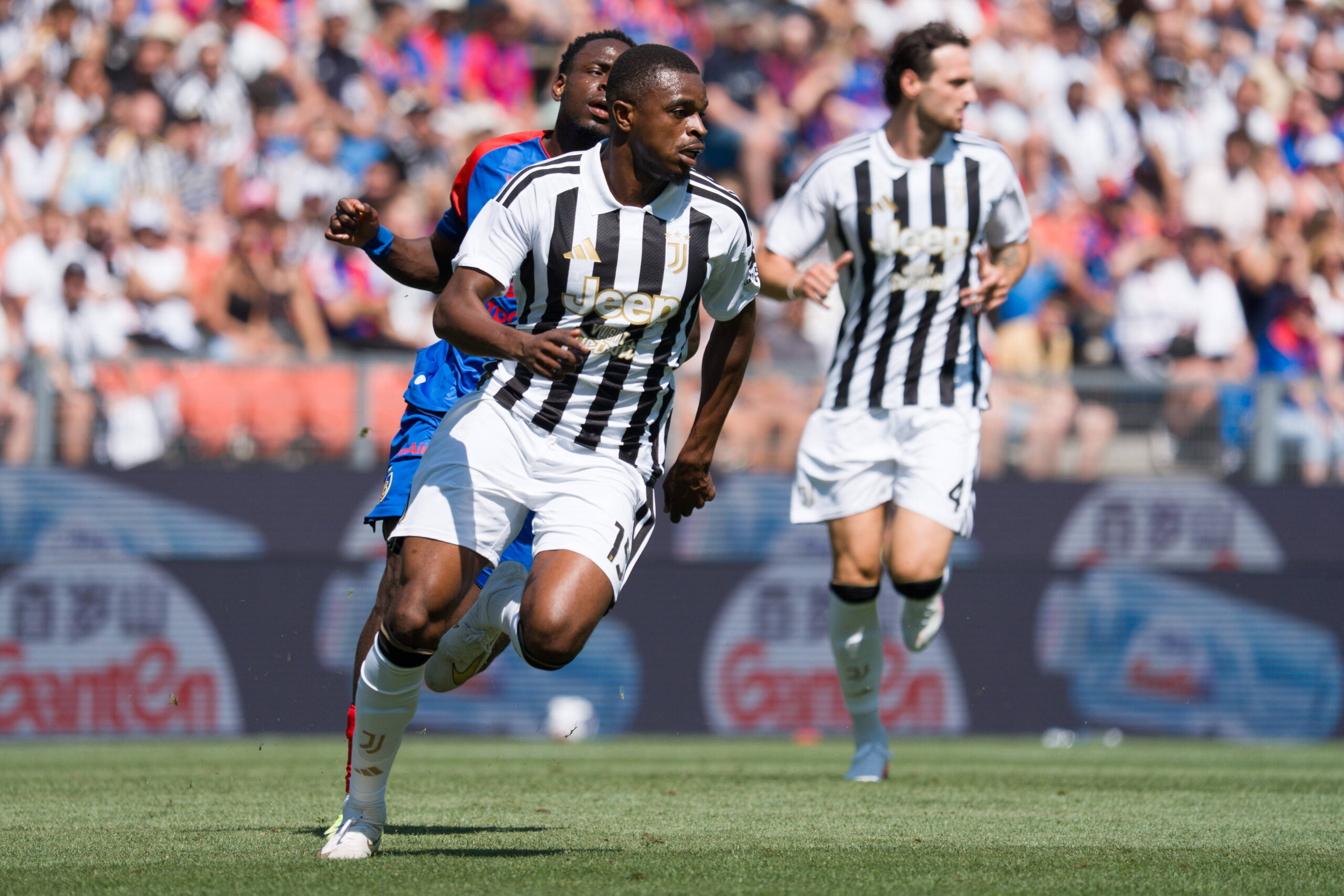 Kalulu durante Juventus-Basilea