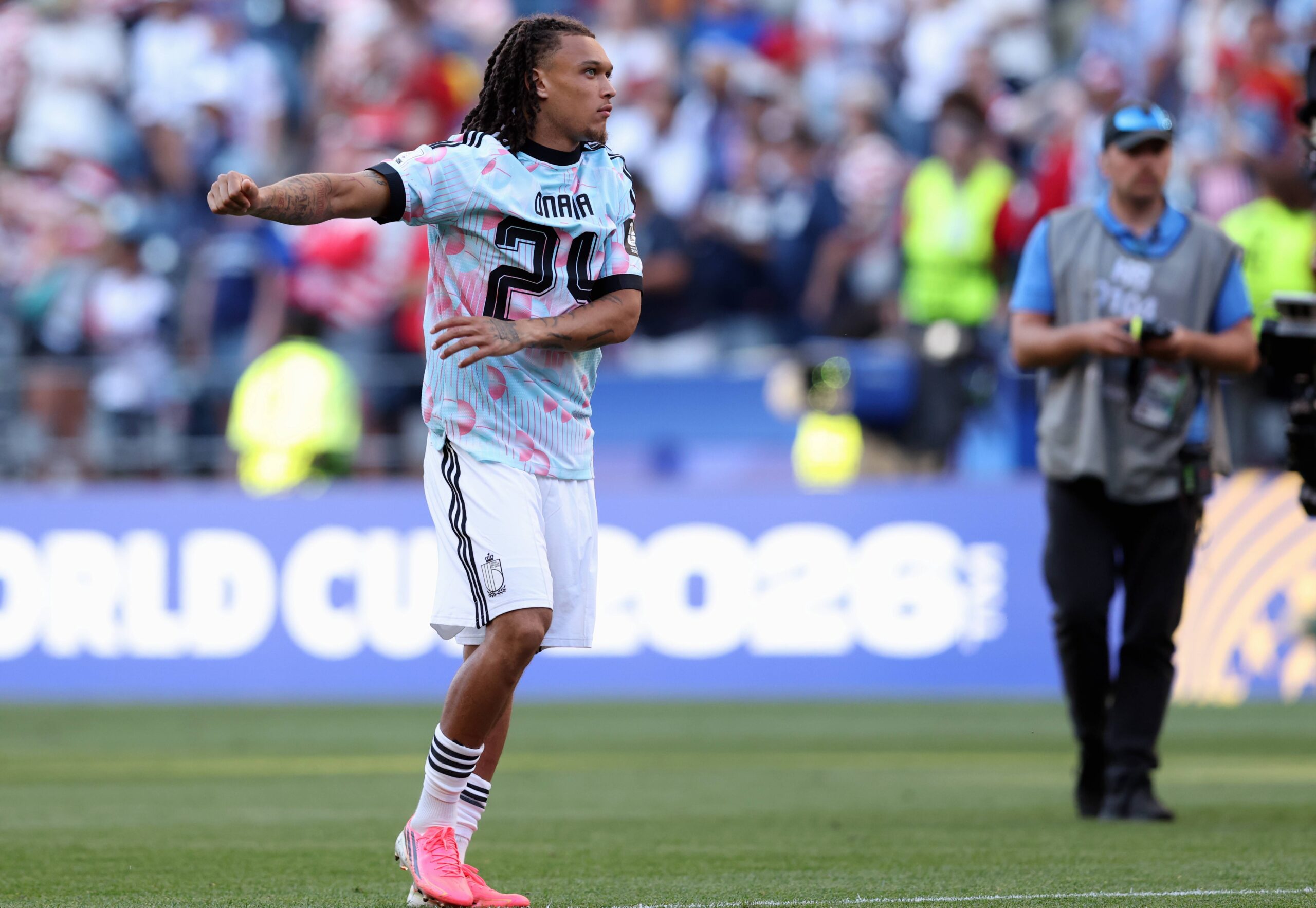 Moreira durante i Mondiali