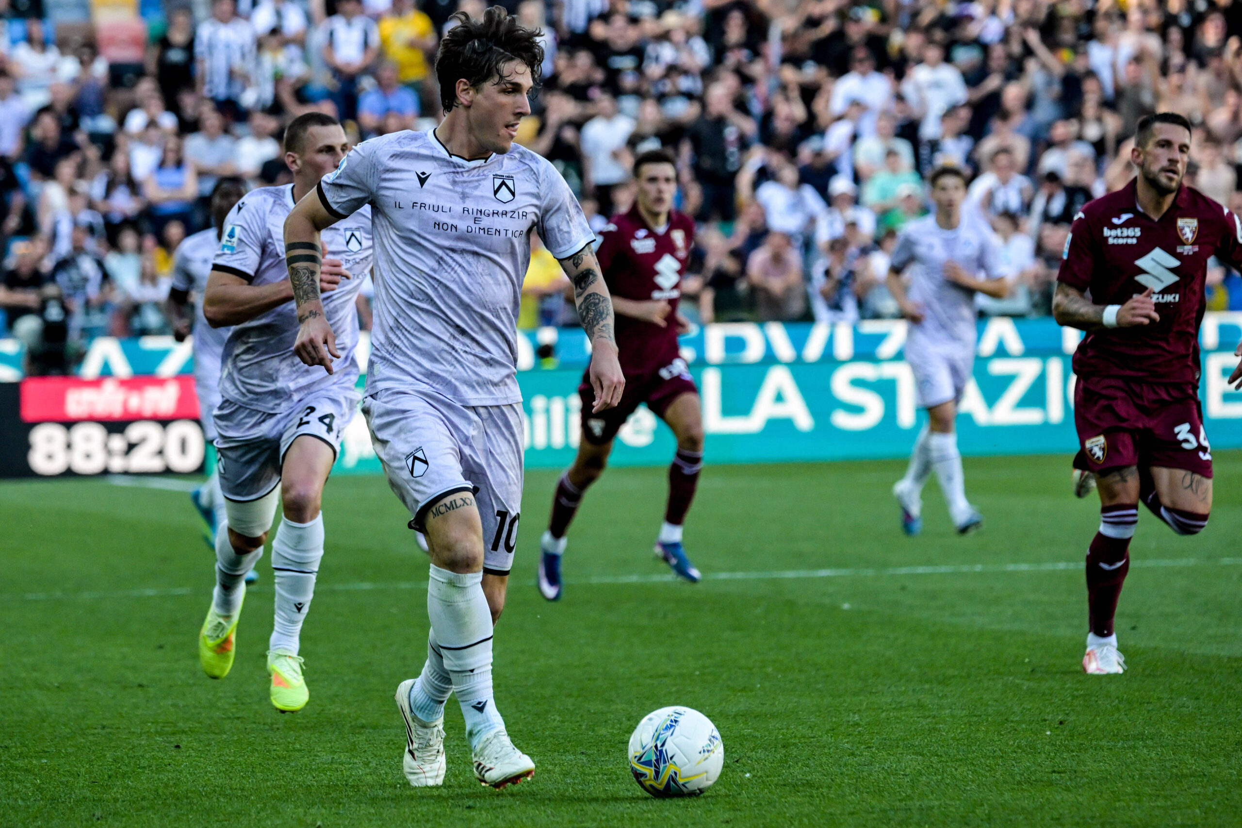 Nicolò Zaniolo verso la permanenza all'Udinese