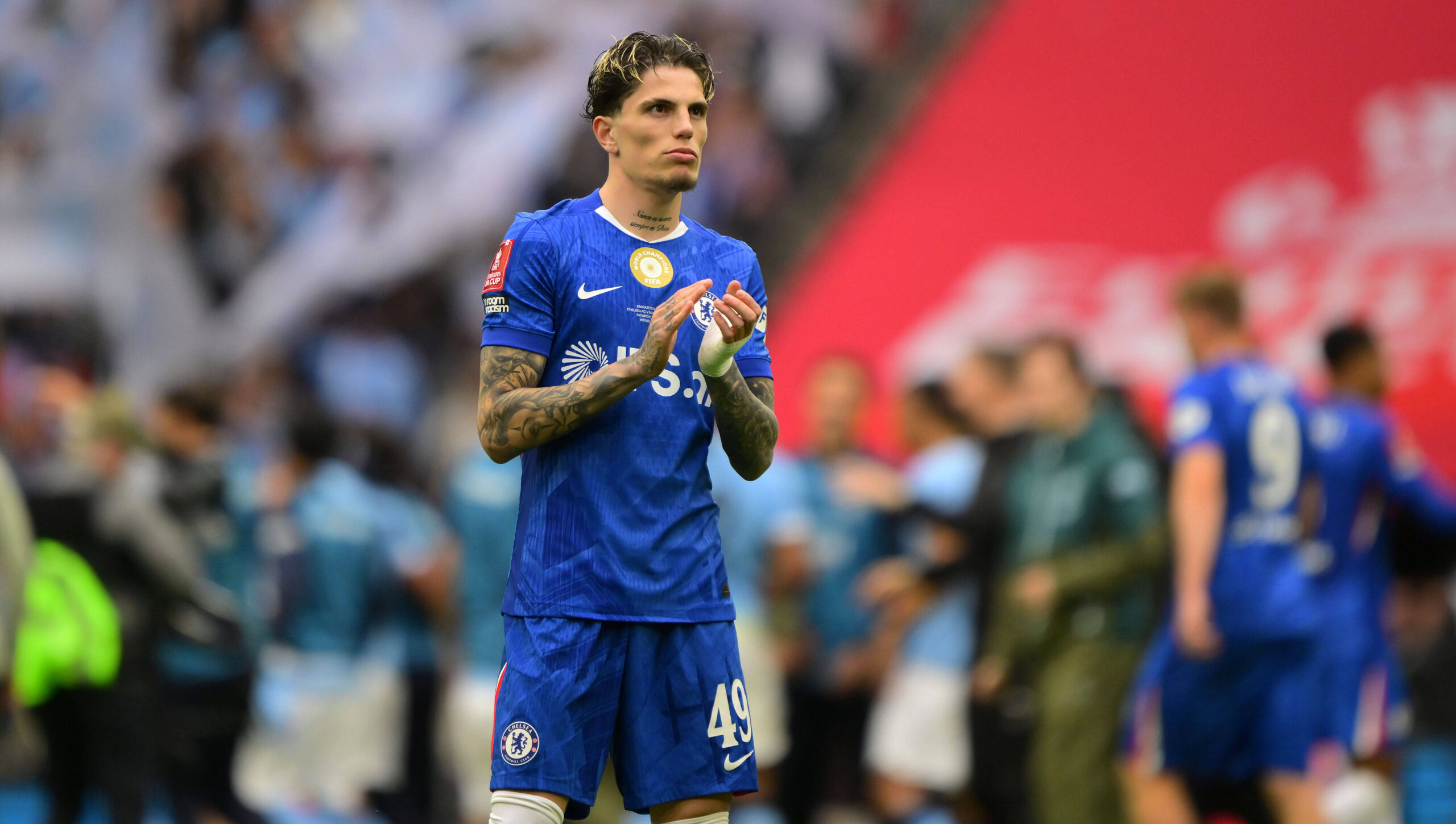 Garnacho, giocatore del Chelsea