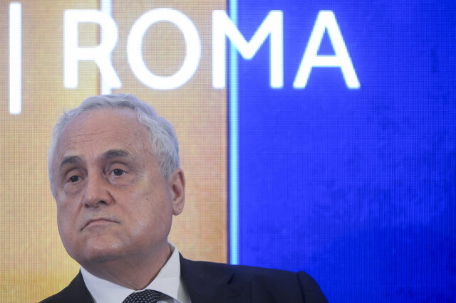 claudio lotito presidente della Lazio