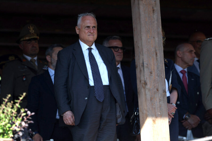 Claudio lotio presidente della Lazio