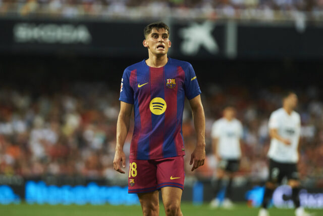 Gerard Martin difensore del Barcellona che piace al Milan