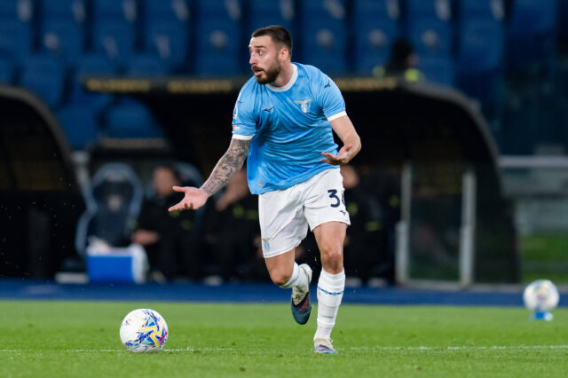 Mario Gila in uscita dalla Lazio