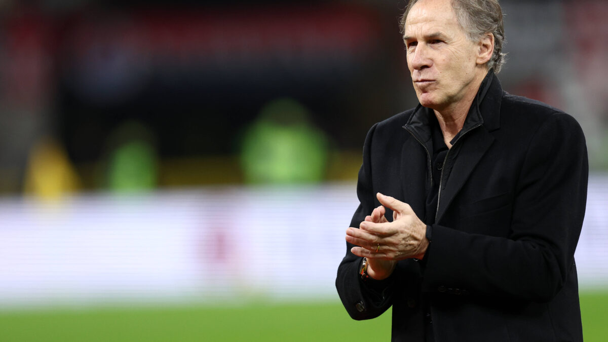 Ac Milan - FC Internazionale Former player Franco Baresi looks on during the Serie A match beetween Ac Milan and FC Internazionale at Stadio Giuseppe Meazza on February 2, 2025 in Milano, Italy . Milano Stadio Giuseppe Meazza Italy Copyright: xMarcoxCanonierox