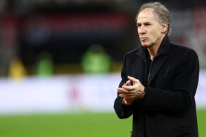 Ac Milan - FC Internazionale Former player Franco Baresi looks on during the Serie A match beetween Ac Milan and FC Internazionale at Stadio Giuseppe Meazza on February 2, 2025 in Milano, Italy . Milano Stadio Giuseppe Meazza Italy Copyright: xMarcoxCanonierox