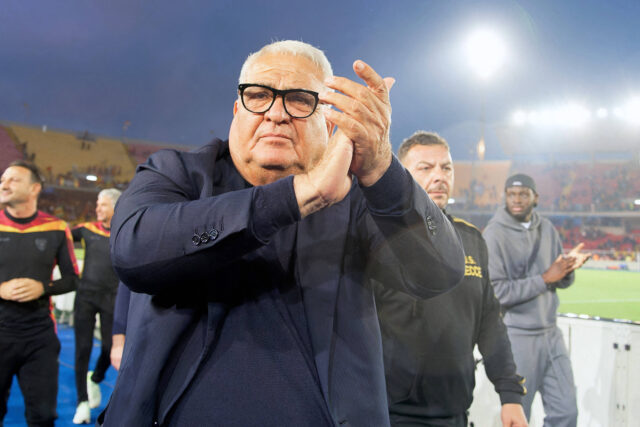 Pantaleo Corvino lascia il Lecce
